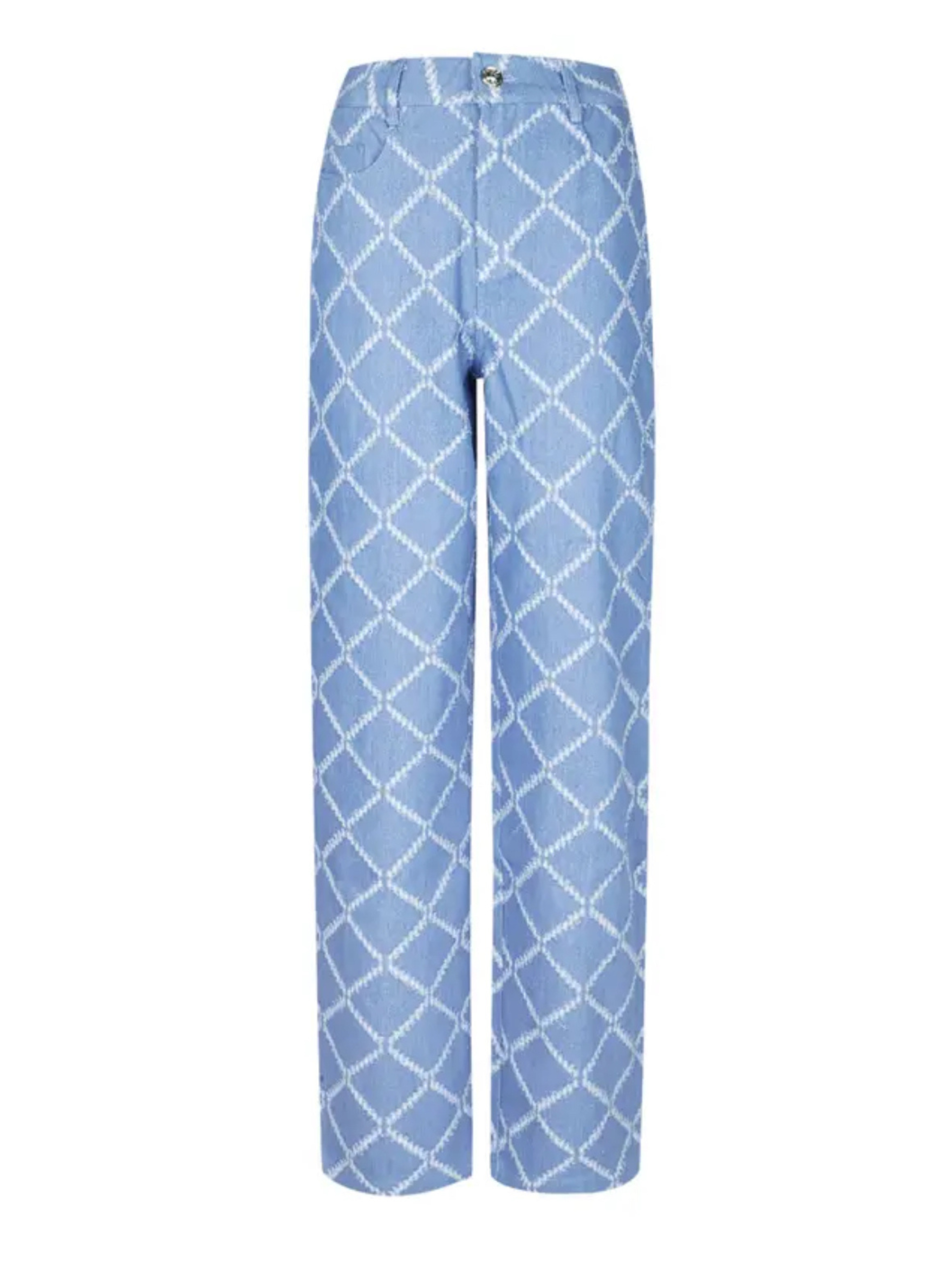 Grids of Greace Jeans