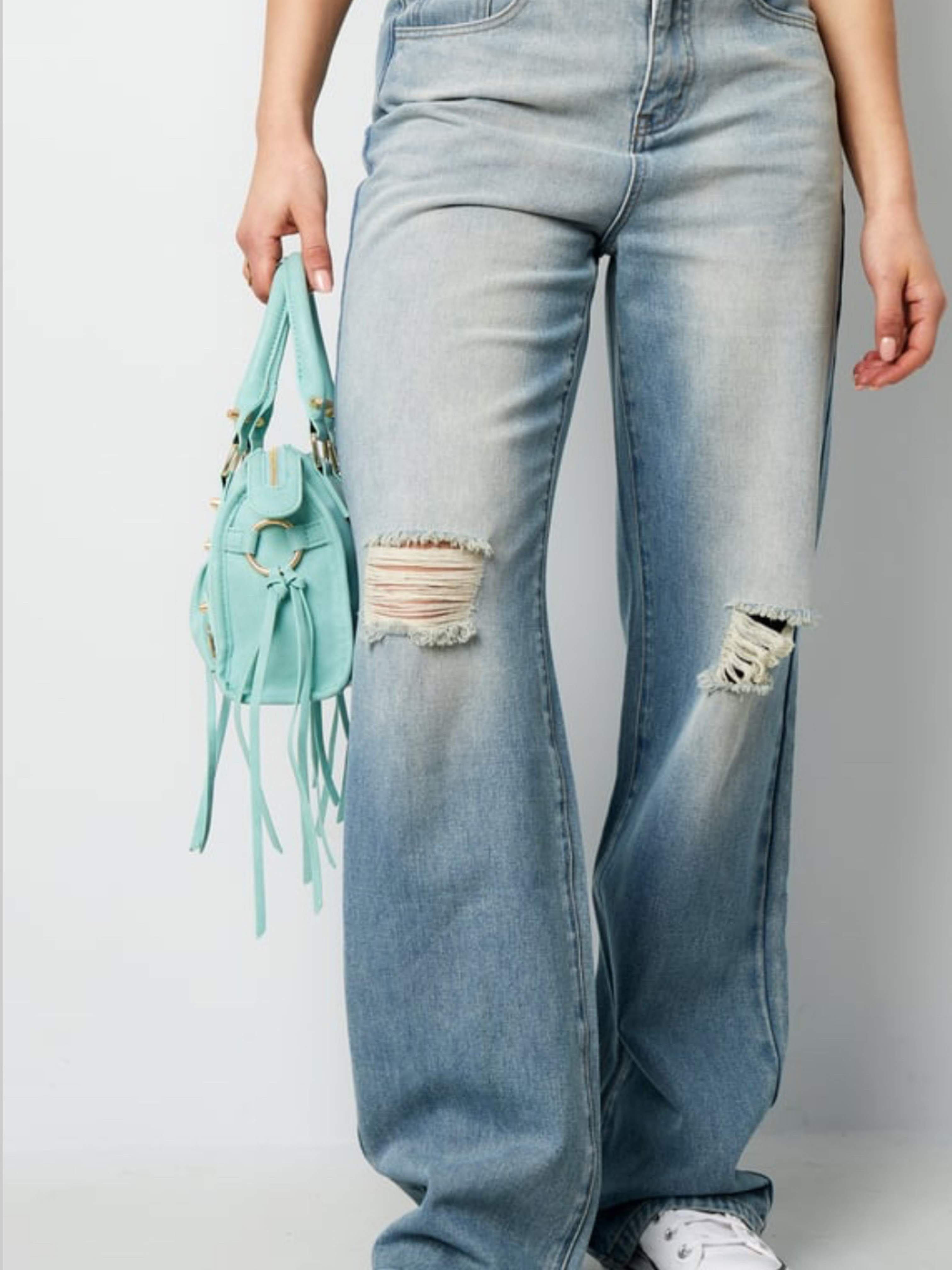 Jeans Wildblauw- Blauw