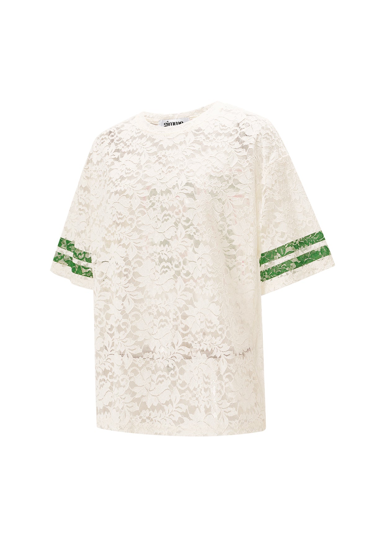 Kant Amerikaanse T-shirts - Wit