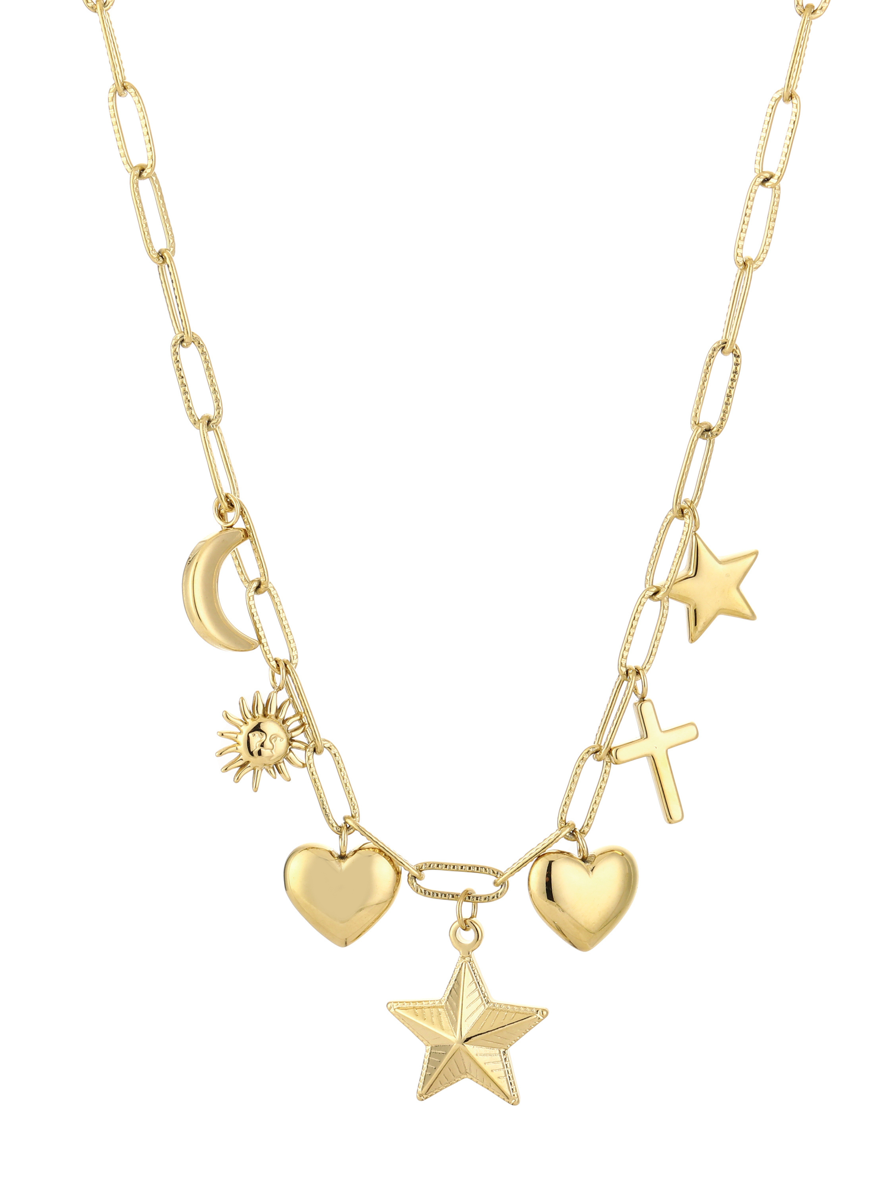 Gouden bedelketting Anne