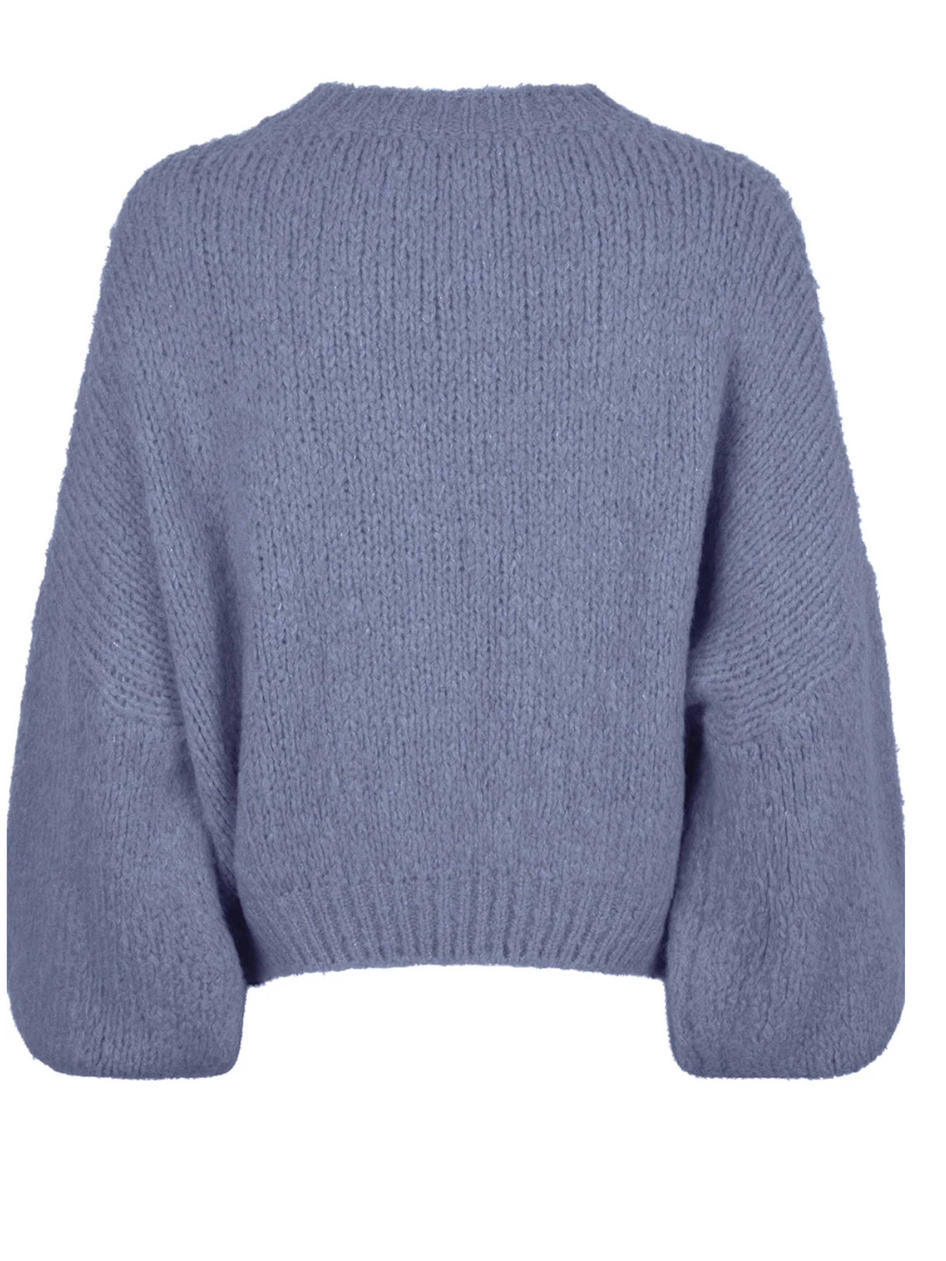 Livia blauw oversized trui