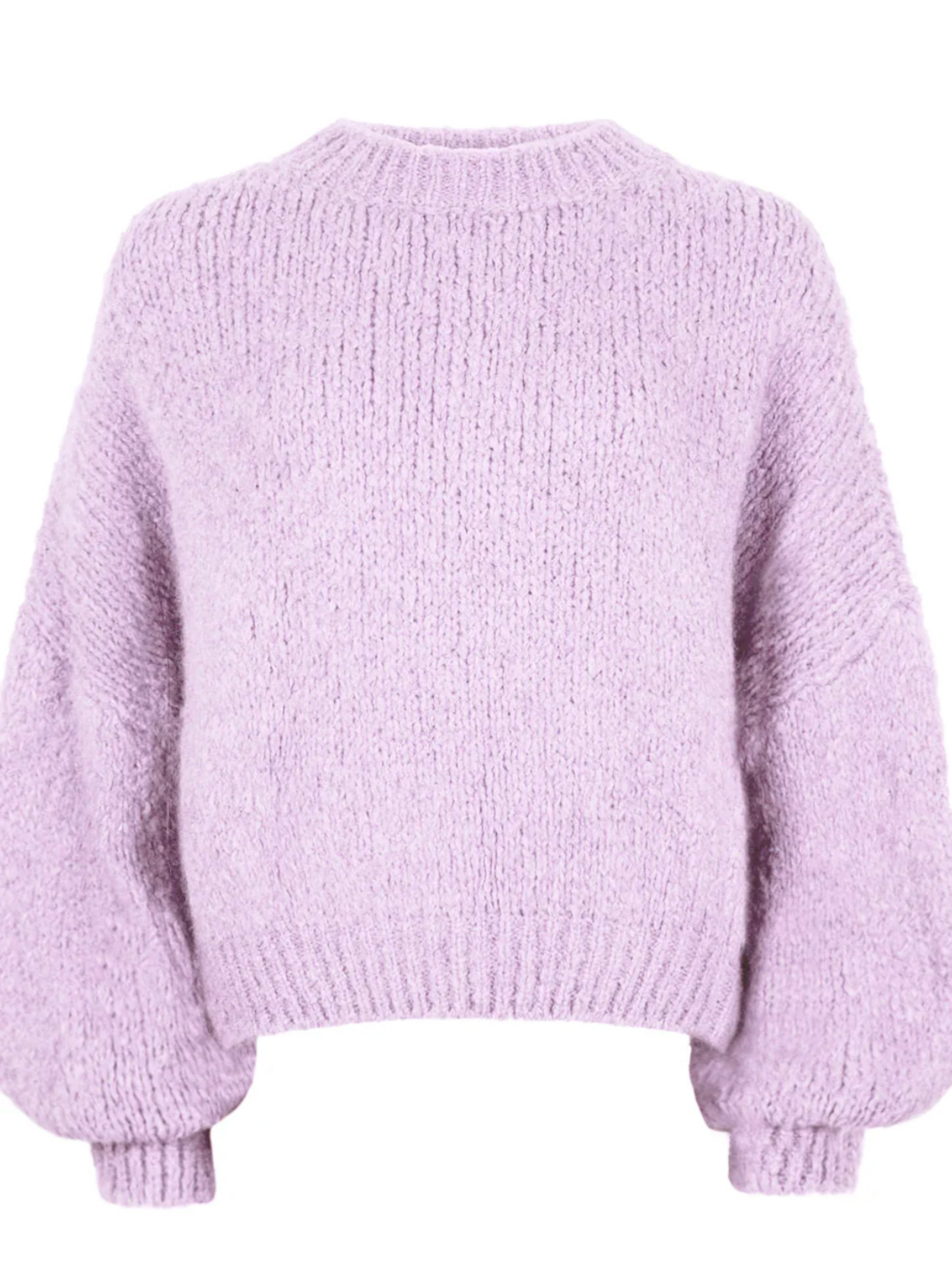 Livia lila oversized trui